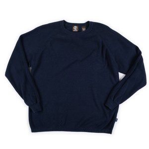 Timberland navy blue crew neck sweater size M